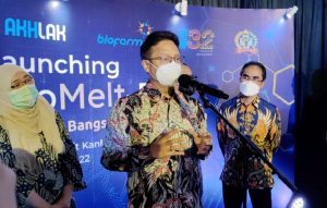 Menteri Kesehatan RI Budi Gunadi Sadikin  BioColoMelt-Dx 