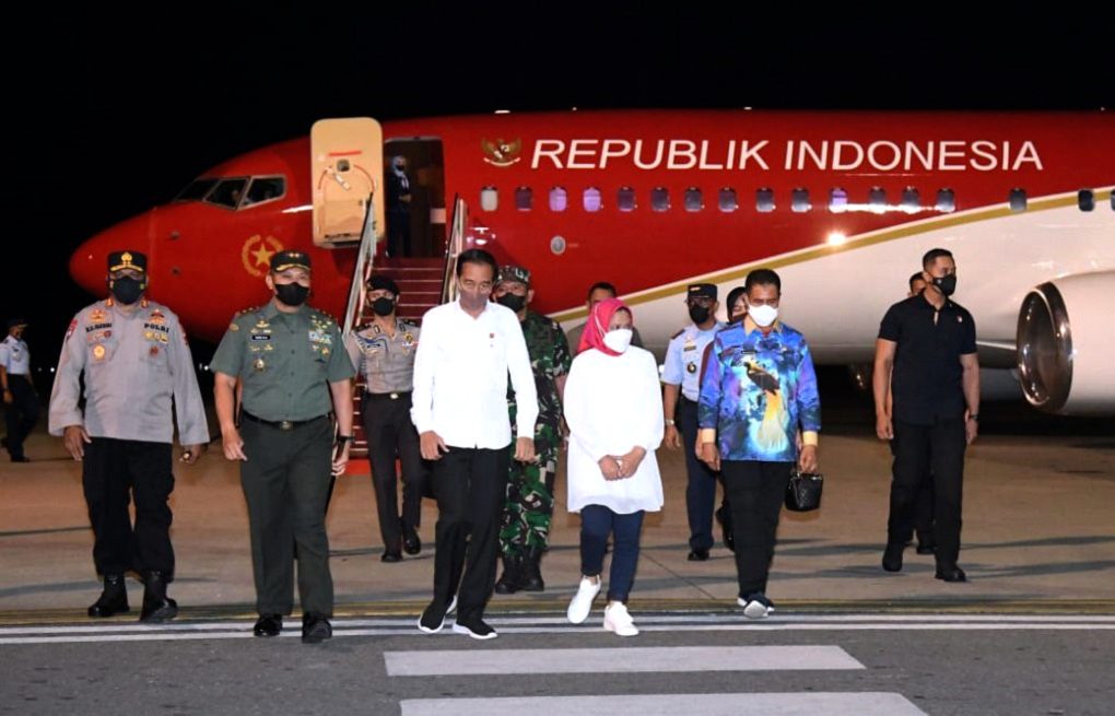 Presiden Jokowi Dan Ibu Iriana Kunjungan Kerja Ke Papua Kunjungi Jayapura Dan Timika