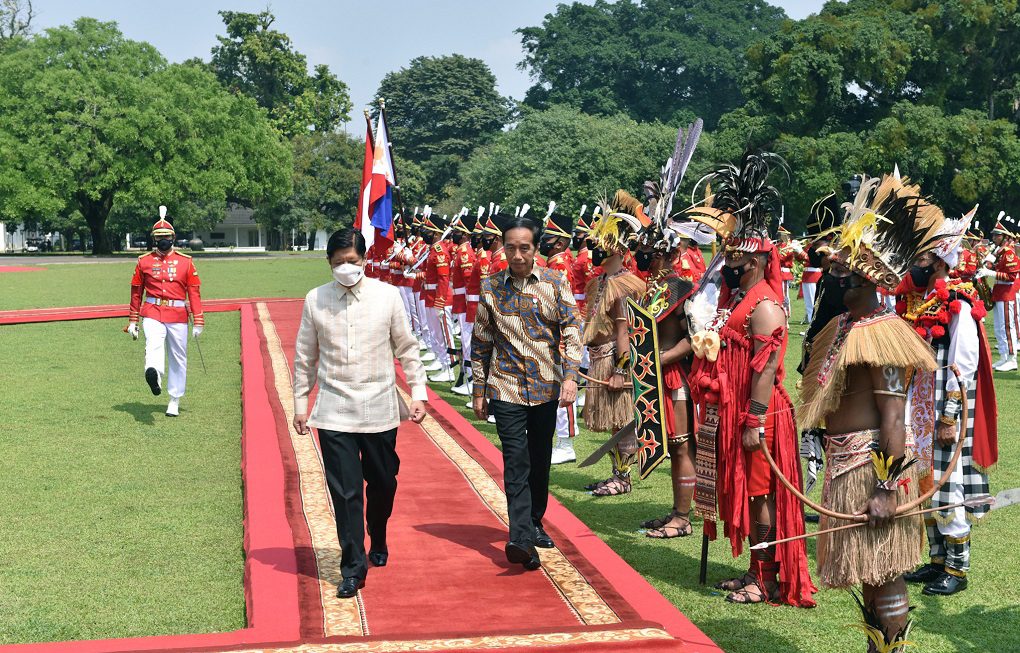 Presiden Jokowi Terima Kunjungan Kenegaraan Presiden Ferdinand Marcos Jr. Di Istana Bogor