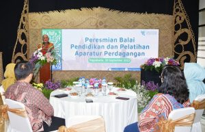 Peresmian Balai Pendidikan dan Pelatihan Aparatur Perdagangan (BDAP) di Yogyakarta