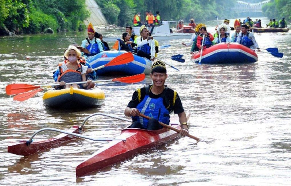 Festival Dayung Ciliwung Ajak Warga DKI Jakarta Jaga Dan Pertahankan Kebersihan Sungai Ciliwung