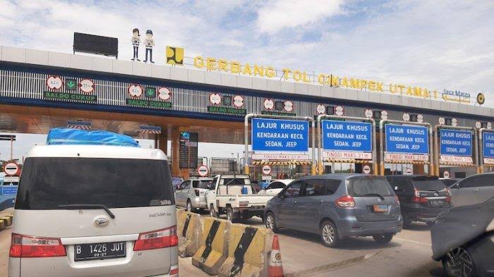 Arus Balik Arah Jakarta di Tol Cikampek Lancar