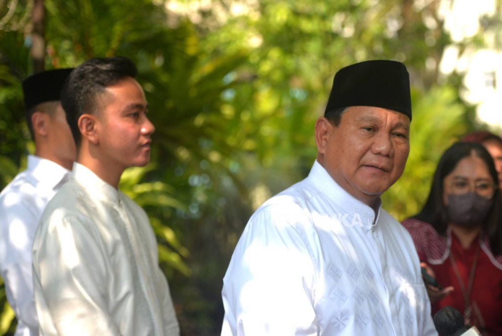 Prabowo Subianto Resmi Umumkan Gibran Rakabuming Jadi Cawapres