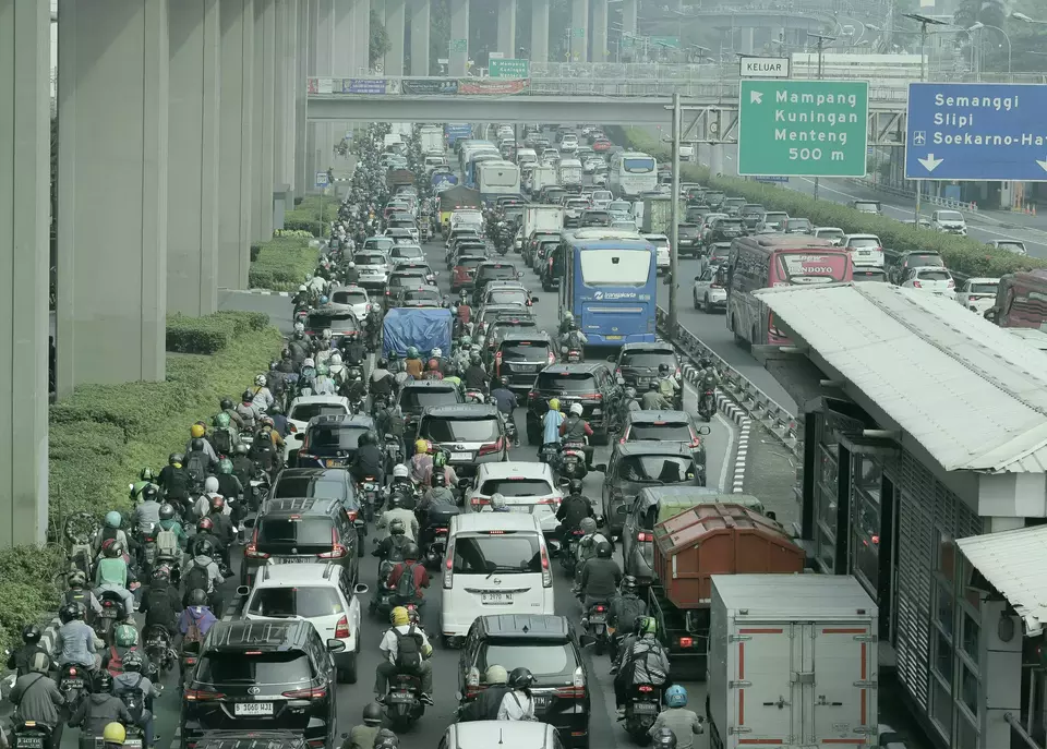 Jakarta Masuk 10 Kota Termacet di Dunia