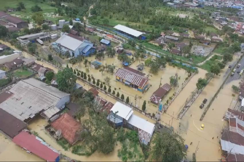 Ratusan Rumah di Sorong Selatan Terendam Banjir