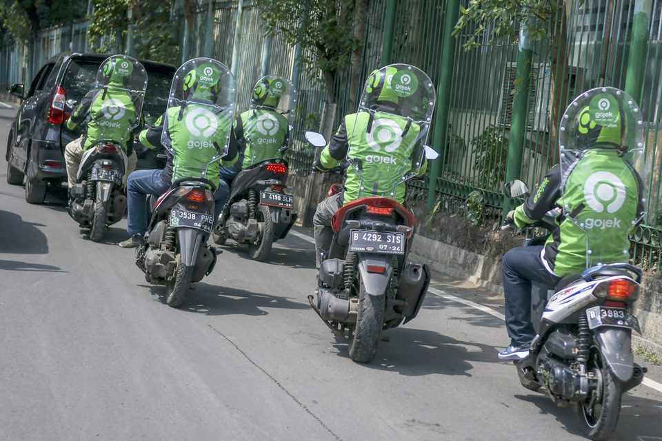 1000 Pengemudi Ojol di Jakarta Lakukan Unjuk Rasa Hari Ini