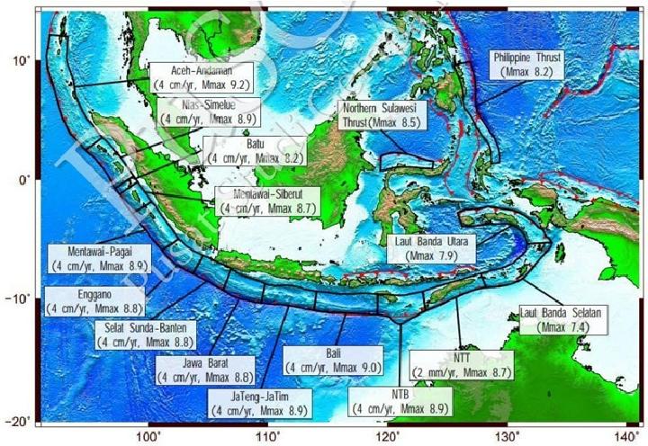 BMKG Jelaskan Potensi Gempa Megathrust Yang Ancam Indonesia